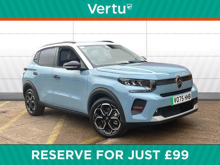 Citroen C3 Standard Range 44kWh MAX Auto 5dr (7.4kW Charger)