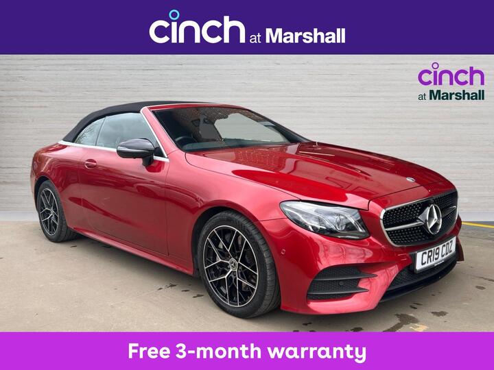 Mercedes-Benz E Class 2.0 E300 AMG Line Cabriolet G-Tronic+ Euro 6 (s/s) 2dr