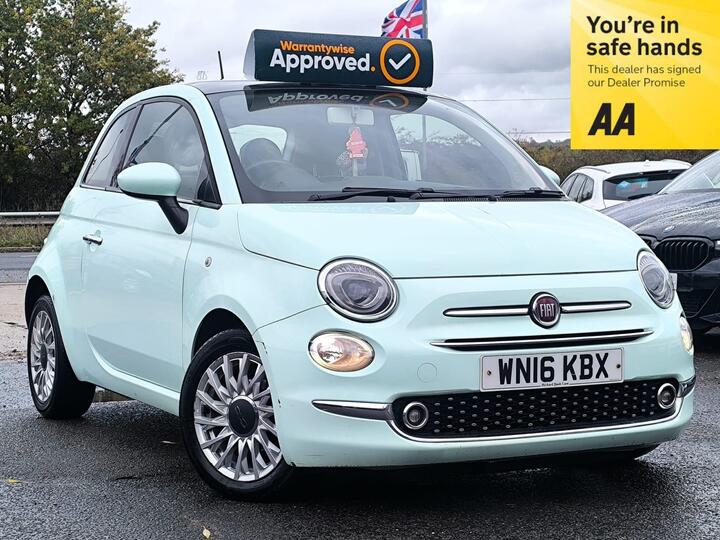 Fiat 500 1.2 Lounge Euro 6 (s/s) 3dr