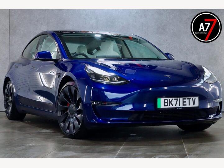 Tesla Model 3 (Dual Motor) Performance Auto 4WDE 4dr (Performance Upgrade)