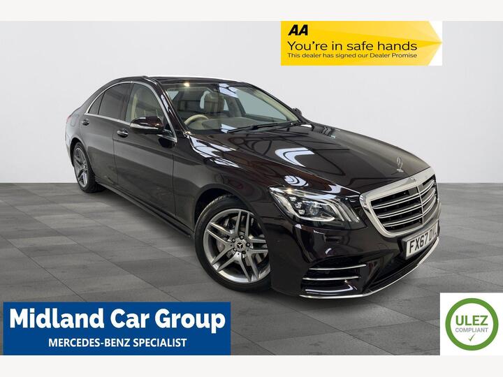 Mercedes-Benz S Class 2.9 S350d AMG Line (Premium) G-Tronic+ Euro 6 (s/s) 4dr Mercedes-Benz S Class 2.9 S350d AMG Line (Premium) G-Tronic+ Euro 6 (s/s) 4dr