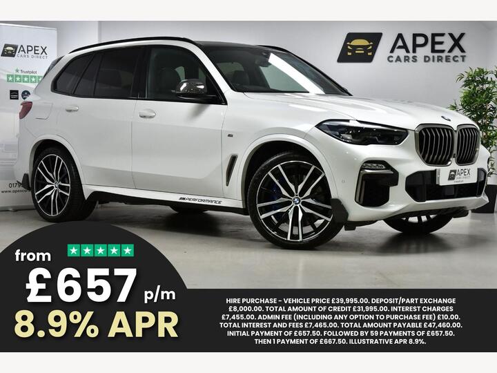 BMW X5 3.0 M50d Auto XDrive Euro 6 (s/s) 5dr