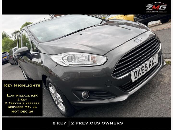 Ford FIESTA 1.0T EcoBoost Zetec Euro 6 (s/s) 5dr