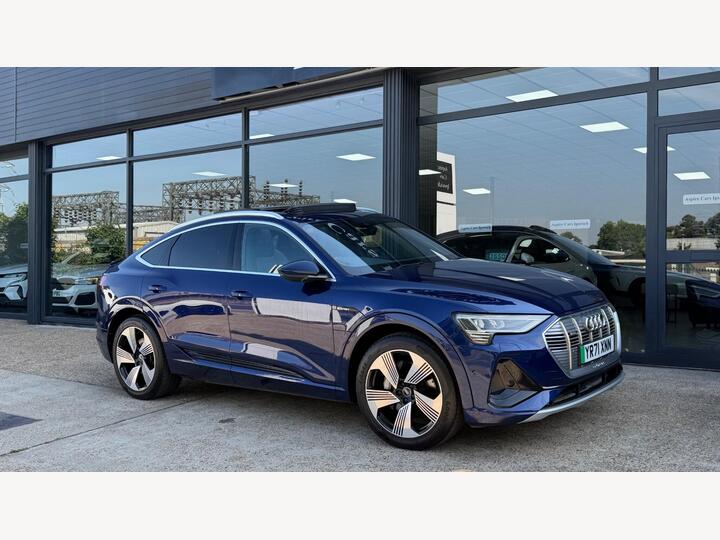 Audi E-tron 50 S Line Sportback Auto Quattro 5dr 71.2kWh (11kW Charger)