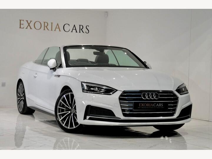 Audi A5 CABRIOLET 2.0 TFSI S Line S Tronic Quattro Euro 6 (s/s) 2dr