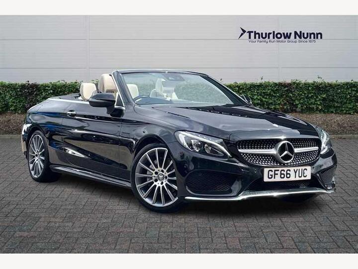 Mercedes-Benz C Class 2.0 C200 AMG Line (Premium Plus) Cabriolet G-Tronic+ Euro 6 (s/s) 2dr