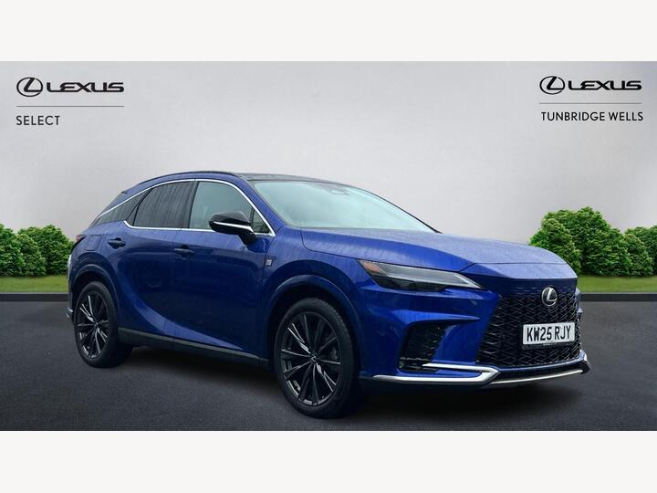 Lexus RX 2.5 450h+ 18.1kWh F Sport Design E-CVT 4WD Euro 6 (s/s) 5dr
