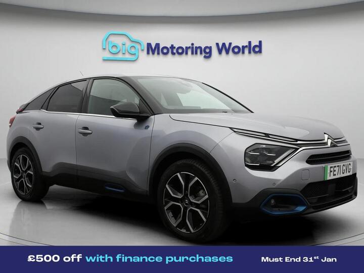 Citroen E-C4 50kWh Shine Plus Auto 5dr