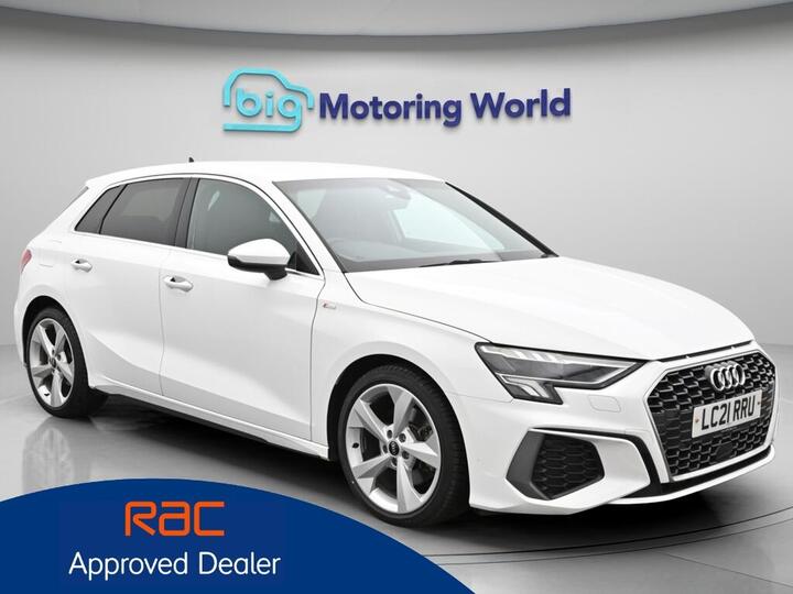 Audi A3 1.0 TFSI 30 S Line Sportback S Tronic Euro 6 (s/s) 5dr