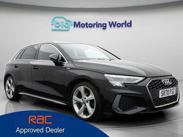 Audi A3 1.5 TFSI 35 S Line Sportback Euro 6 (s/s) 5dr