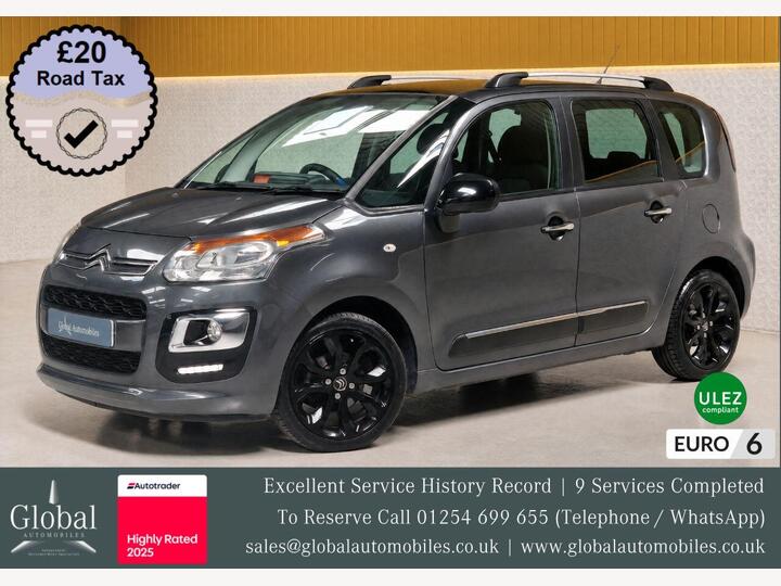 Citroen C3 PICASSO 1.6 BlueHDi Platinum Euro 6 5dr Citroen C3 PICASSO 1.6 BlueHDi Platinum Euro 6 5dr