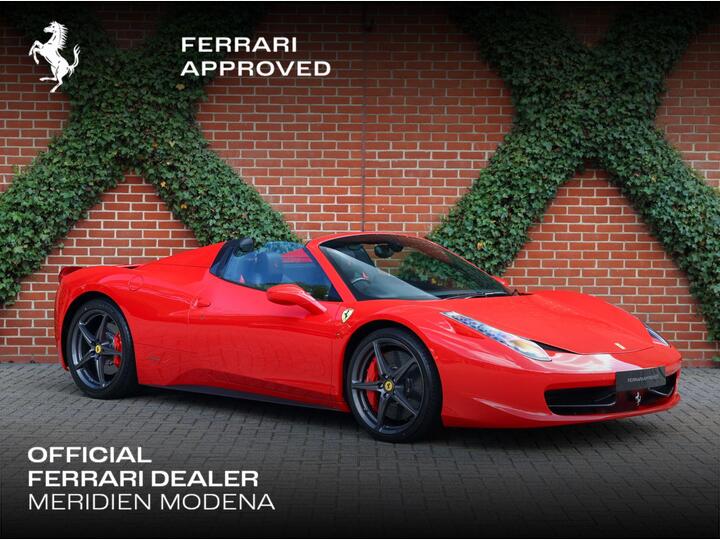 Ferrari 458 4.5 Spider F1 DCT Euro 5 2dr