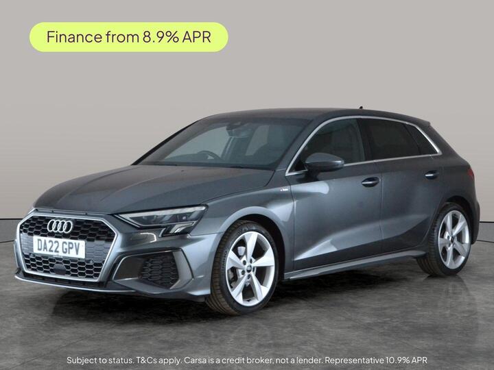 Audi A3 1.0 TFSI 30 S Line Sportback S Tronic Euro 6 (s/s) 5dr