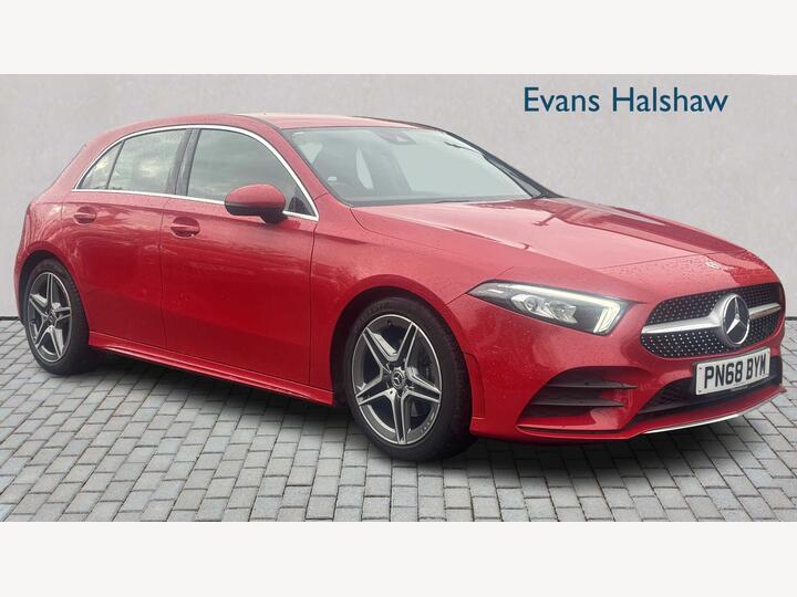 Mercedes-Benz A CLASS HATCHBACK 1.3 A200 AMG Line (Executive) 7G-DCT Euro 6 (s/s) 5dr Mercedes-Benz A CLASS HATCHBACK 1.3 A200 AMG Line (Executive) 7G-DCT Euro 6 (s/s) 5dr