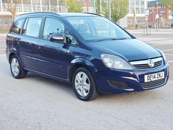 Vauxhall Zafira 1.8 16V Exclusiv Euro 5 5dr
