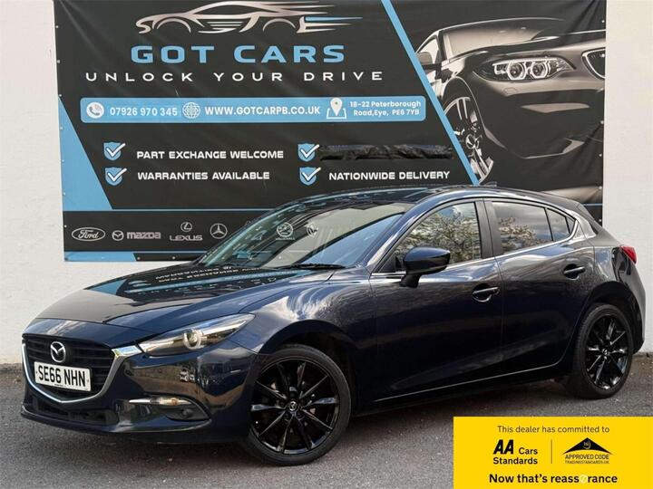 Mazda Mazda3 2.0 SKYACTIV-G Sport Nav Euro 6 (s/s) 5dr Mazda Mazda3 2.0 SKYACTIV-G Sport Nav Euro 6 (s/s) 5dr