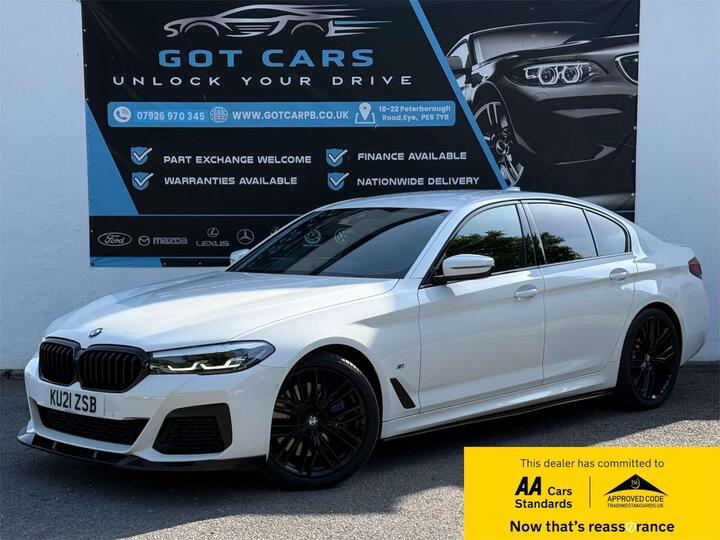BMW 5 Series 3.0 530d MHT M Sport Steptronic XDrive Euro 6 (s/s) 4dr