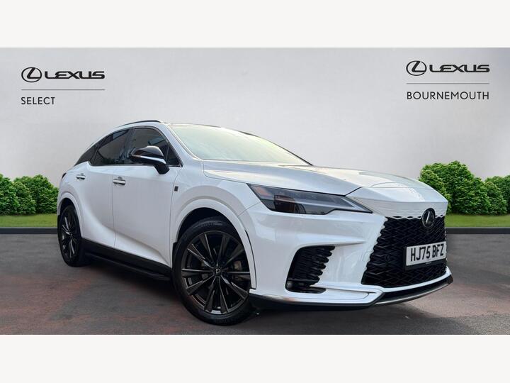 Lexus RX 2.5 450h+ 18.1kWh F Sport Design E-CVT 4WD Euro 6 (s/s) 5dr