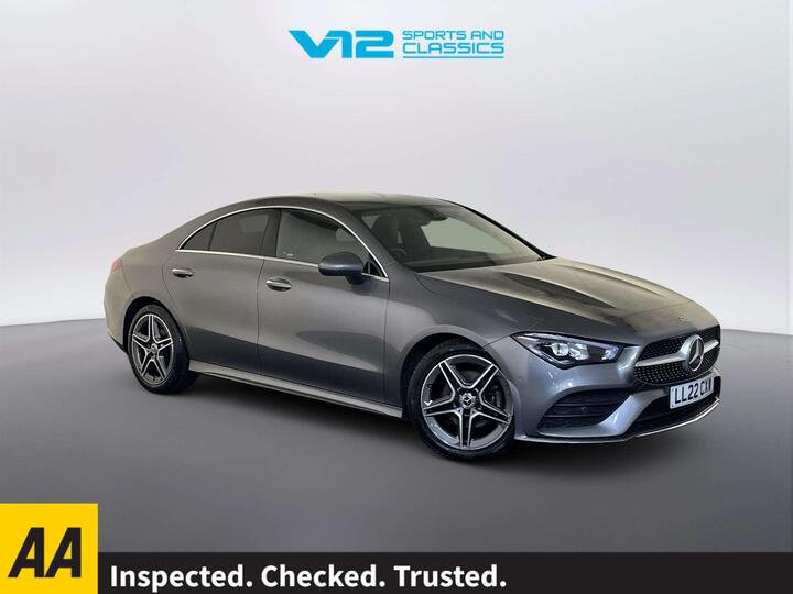 Mercedes-Benz CLA 1.3 CLA180 AMG Line (Premium 2) Coupe 7G-DCT Euro 6 (s/s) 4dr Mercedes-Benz CLA 1.3 CLA180 AMG Line (Premium 2) Coupe 7G-DCT Euro 6 (s/s) 4dr
