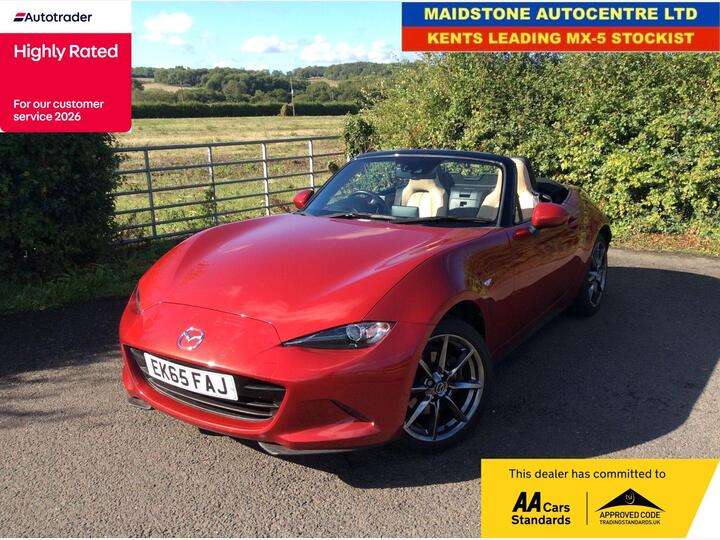 Mazda MX-5 2.0 SKYACTIV-G Sport Nav Euro 6 2dr