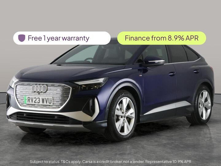 Audi Q4 E-tron 40 S Line Sportback Auto 5dr 82kWh