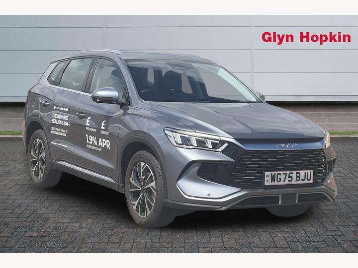 BYD Sealion 5 1.5 18.3kWh Design CVT Auto Euro 6 (s/s) 5dr BYD Sealion 5 1.5 18.3kWh Design CVT Auto Euro 6 (s/s) 5dr
