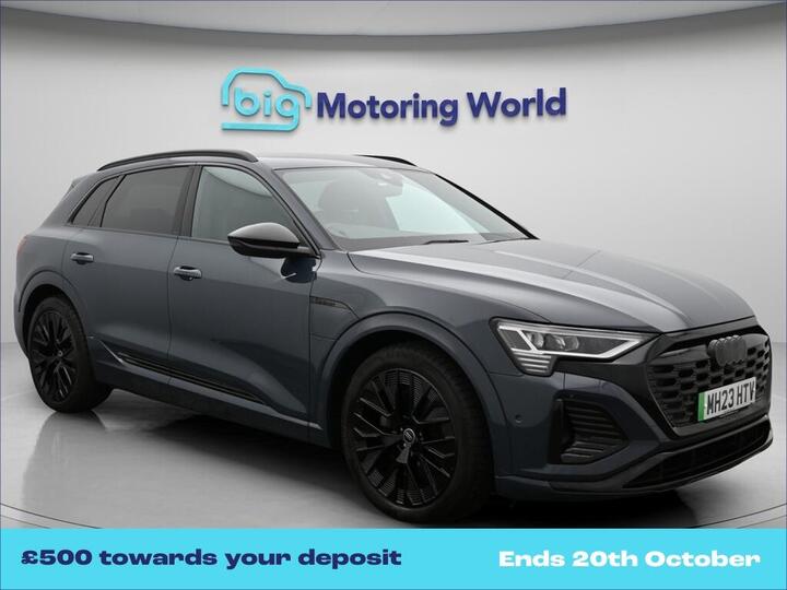 Audi Q8 E-tron 55 Black Edition Auto Quattro 5dr 114kWh (11kW Charger)