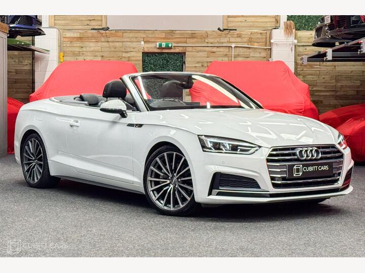 Audi A5 Cabriolet 2.0 TDI 40 S Line S Tronic Euro 6 (s/s) 2dr Audi A5 Cabriolet 2.0 TDI 40 S Line S Tronic Euro 6 (s/s) 2dr