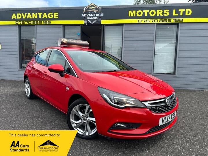 Vauxhall Astra 1.0i Turbo EcoFLEX SRi Euro 6 (s/s) 5dr