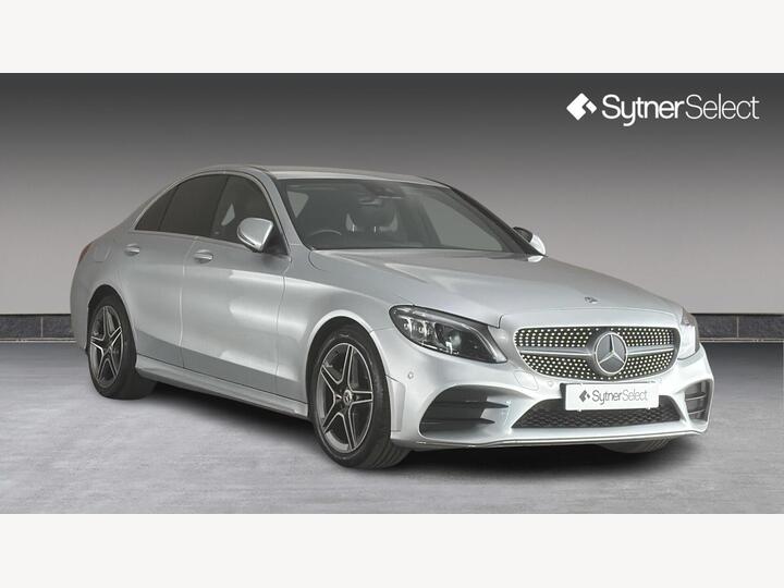 Mercedes-Benz C Class 1.5 C200 MHEV EQ Boost AMG Line (Premium) G-Tronic+ Euro 6 (s/s) 4dr
