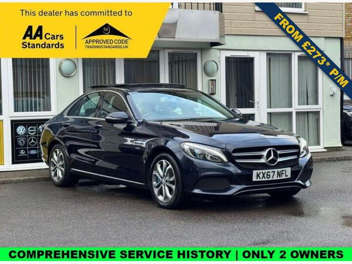 Mercedes-Benz C-CLASS 2.0 C350e 6.4kWh Sport (Premium) G-Tronic+ Euro 6 (s/s) 4dr