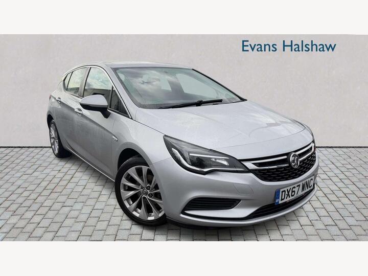 Vauxhall Astra 1.0i Turbo EcoTEC Design Euro 6 (s/s) 5dr