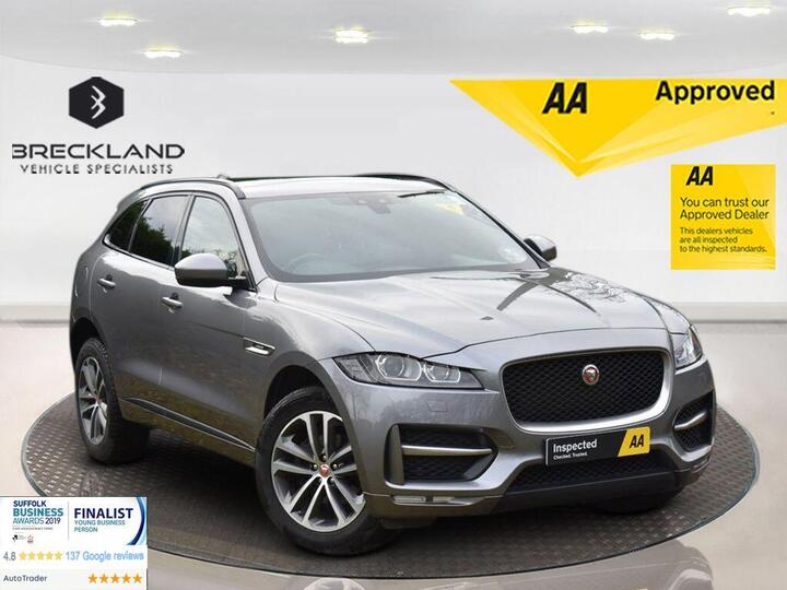 Jaguar F-PACE 2.0 D180 R-Sport Auto AWD Euro 6 (s/s) 5dr