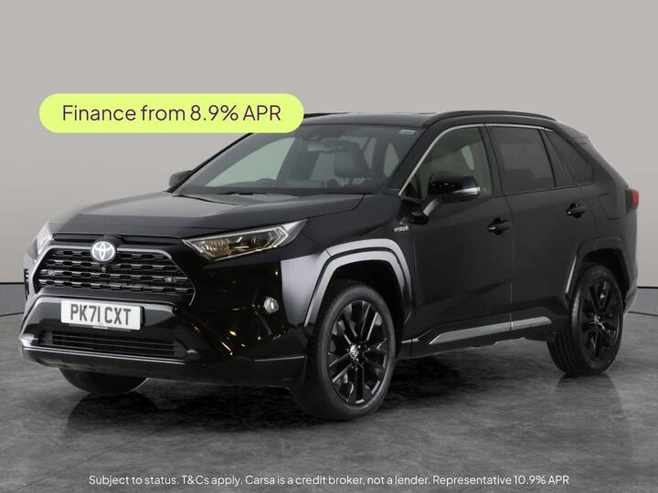Toyota RAV4 2.5 VVT-h Black Edition CVT Euro 6 (s/s) 5dr