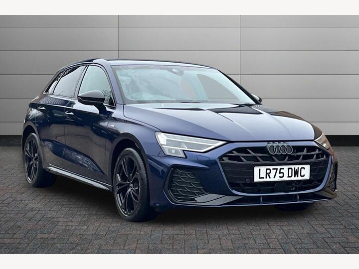 Audi A3 1.5 TFSIe 40 Black Edition Sportback S Tronic Euro 6 (s/s) 5dr 17.9kWh