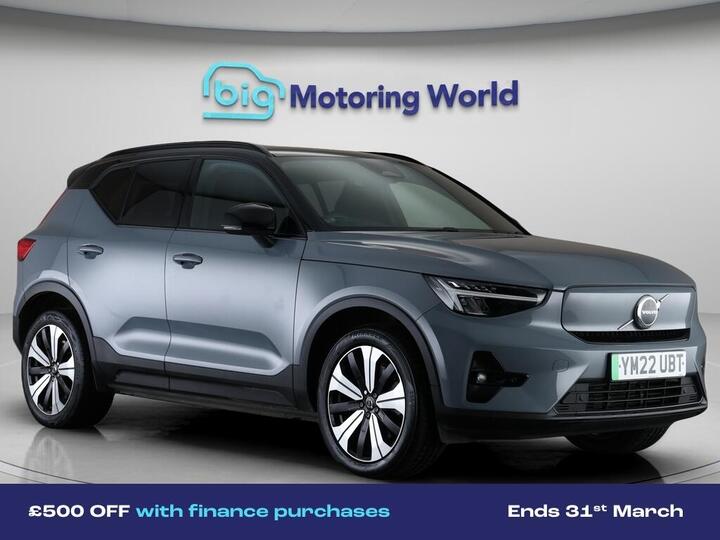 Volvo XC40 Recharge 69kWh Plus Auto 5dr