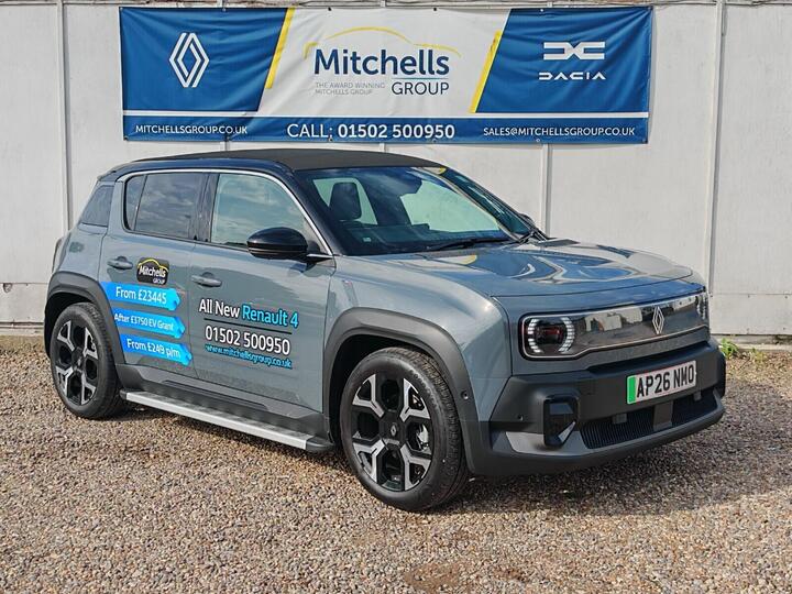 Renault 4 Comfort Range 52kWh Techno+ SUV Plein Sud Auto 5dr