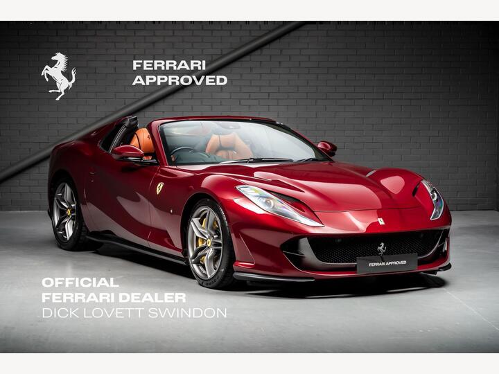 Ferrari 812 GTS 6.5 V12 Spider F1 DCT Euro 6 (s/s) 2dr Ferrari 812 GTS 6.5 V12 Spider F1 DCT Euro 6 (s/s) 2dr