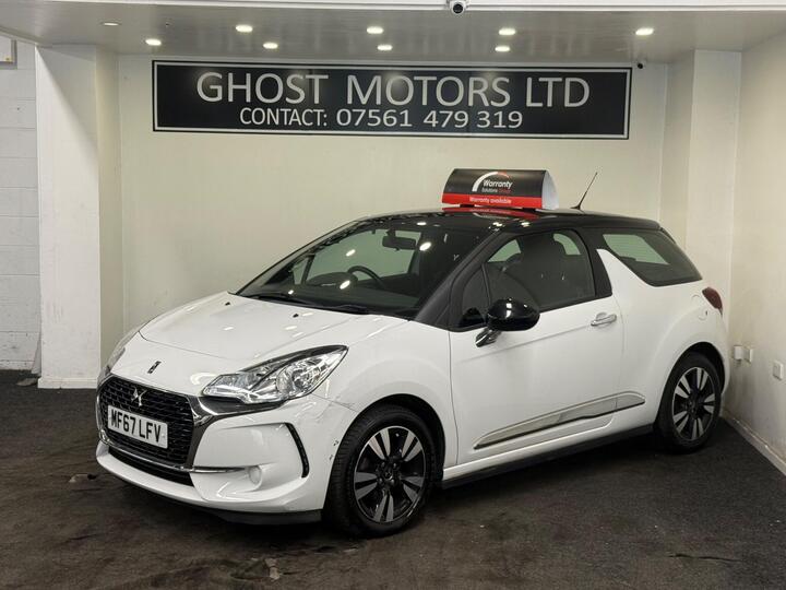 DS AUTOMOBILES DS 3 1.2 PureTech Chic Euro 6 3dr
