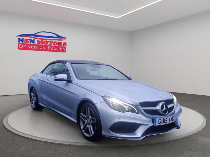 Mercedes-Benz E-CLASS 2.1 E220 CDI AMG Sport Cabriolet G-Tronic+ Euro 5 (s/s) 2dr