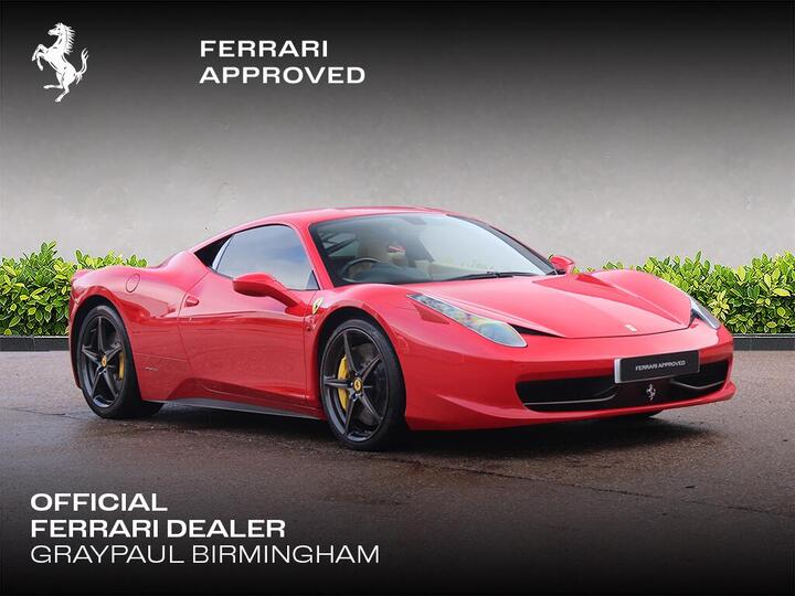 Ferrari 458 4.5 Italia F1 DCT Euro 5 2dr