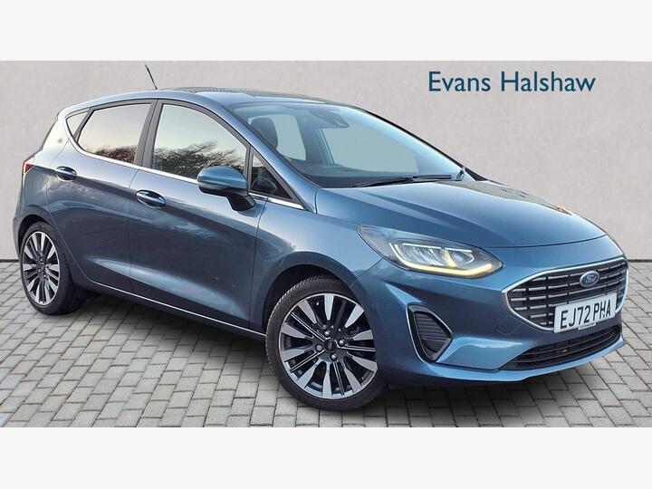 Ford FIESTA 1.0T EcoBoost MHEV Titanium X DCT Euro 6 (s/s) 5dr