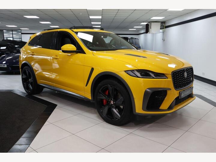 Jaguar F-PACE 5.0 P550 V8 SVR Quickshift AWD Euro 6 (s/s) 5dr