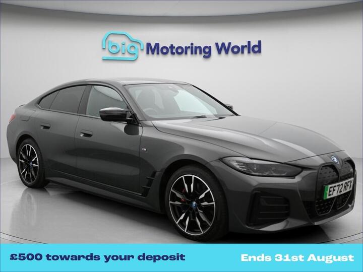 BMW I4 M50 83.9kWh Gran Coupe Auto 4WD 5dr