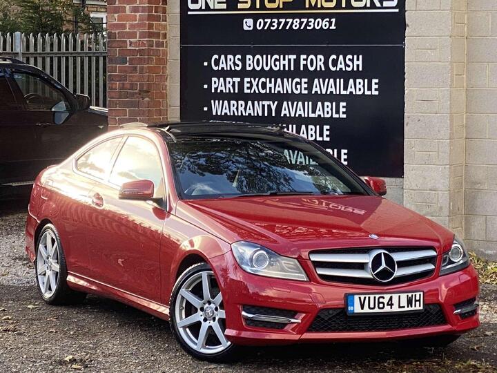 Mercedes-Benz C Class 2.1 C220 CDI AMG Sport Edition G-Tronic+ Euro 5 (s/s) 2dr