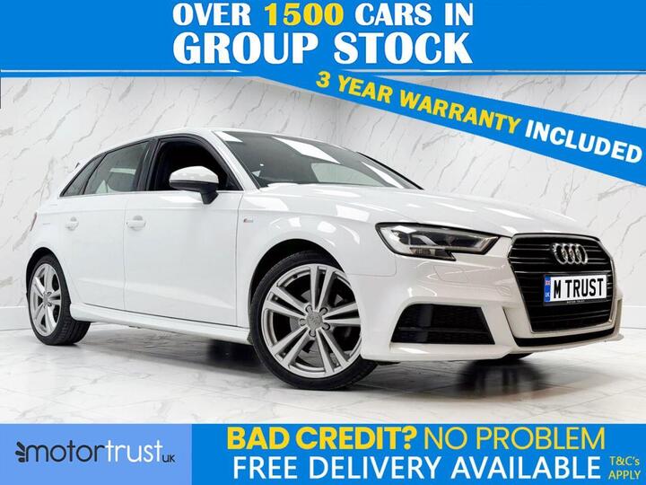 Audi A3 1.6 TDI 30 S Line Sportback S Tronic Euro 6 (s/s) 5dr