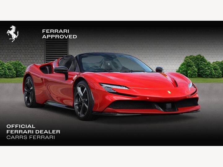 Ferrari SF90 Spider 4.0T V8 7.9kWh F1 DCT 4WD Euro 6 (s/s) 2dr