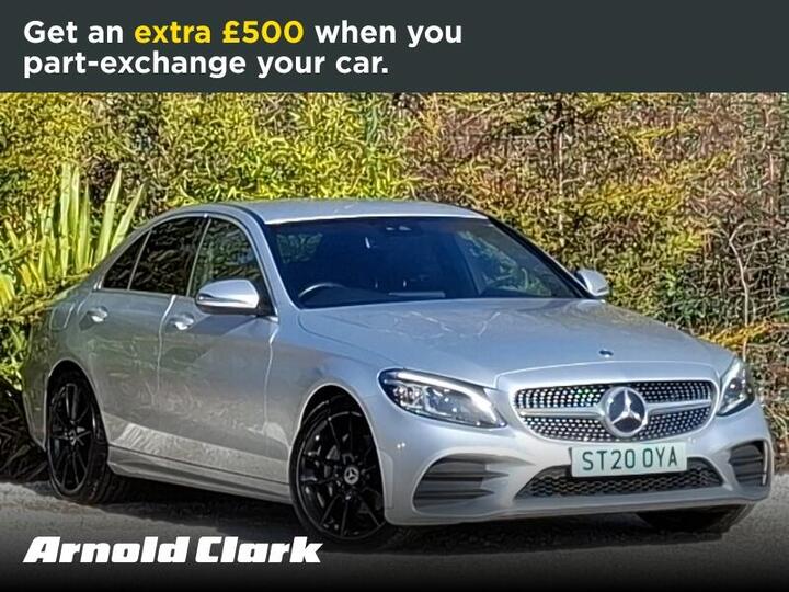 Mercedes-Benz C Class 2.0 C220d AMG Line (Premium) G-Tronic+ Euro 6 (s/s) 4dr