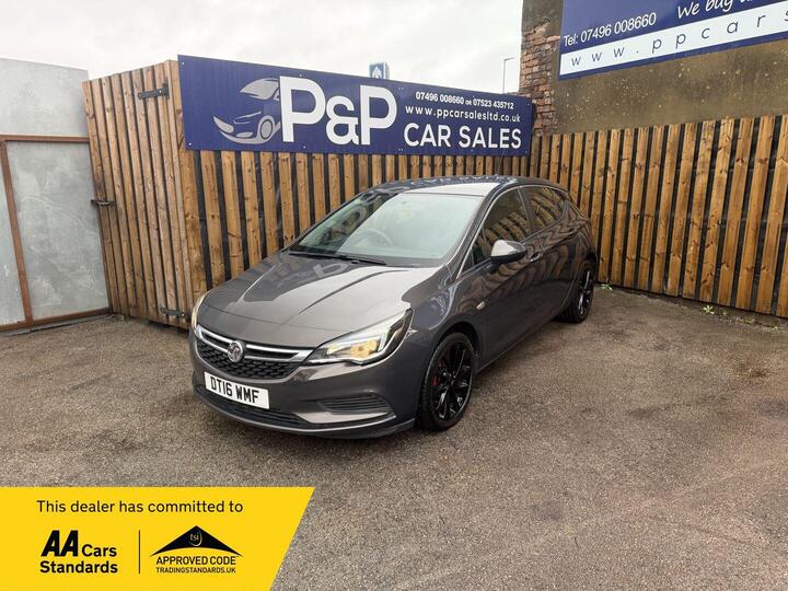 Vauxhall Astra 1.4i Turbo Design Euro 6 5dr
