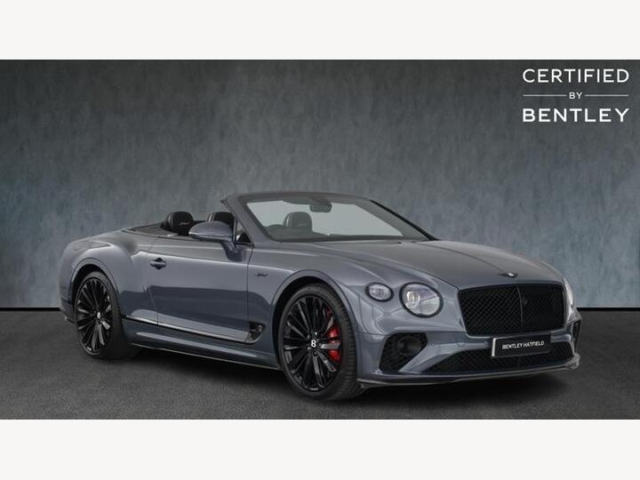 Bentley Continental GTC 6.0 W12 GTC Speed Auto 4WD Euro 6 2dr